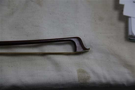 A 19th century French Colin of Nancy violin,